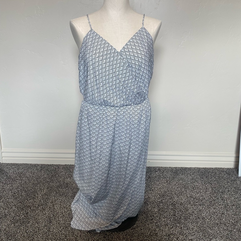 Banana Republic Black and White Dress